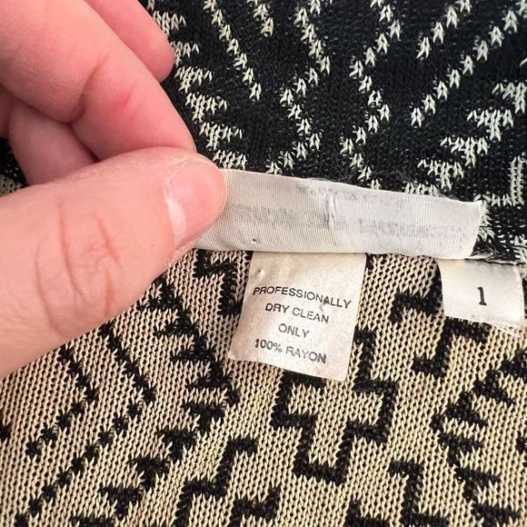 Brenda French vintage 2piece knit button down top and maxi skirt set - Picture 9 of 11